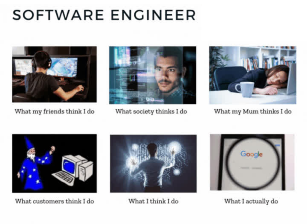 What a software engineer does according to different people Funny Joke